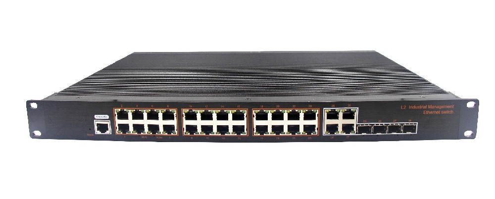 千兆4光24電網(wǎng)管型POE交換機