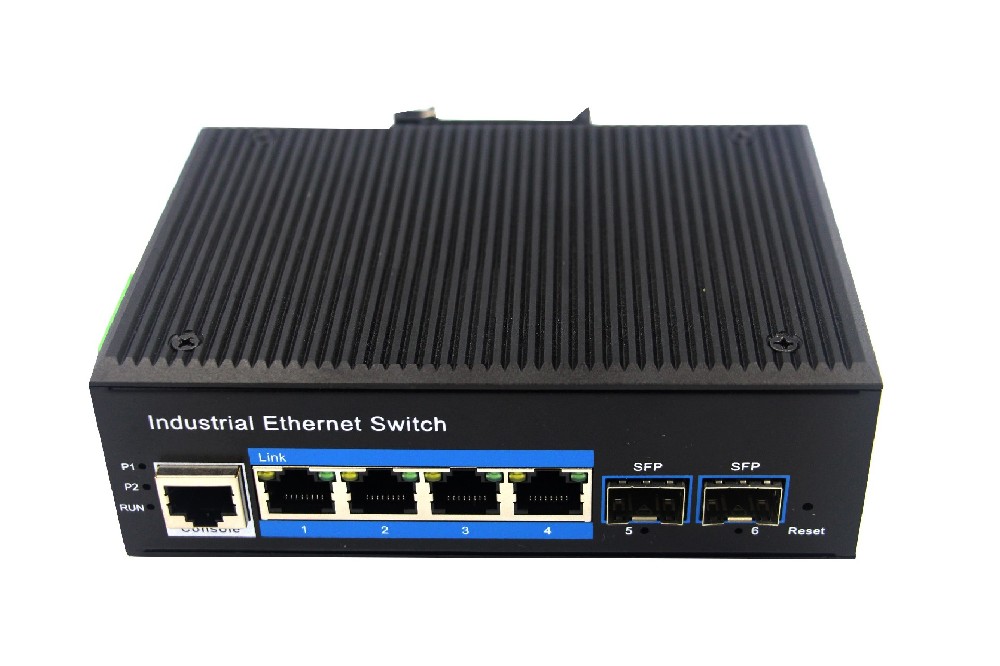 千兆2光4電網(wǎng)管型POE交換機