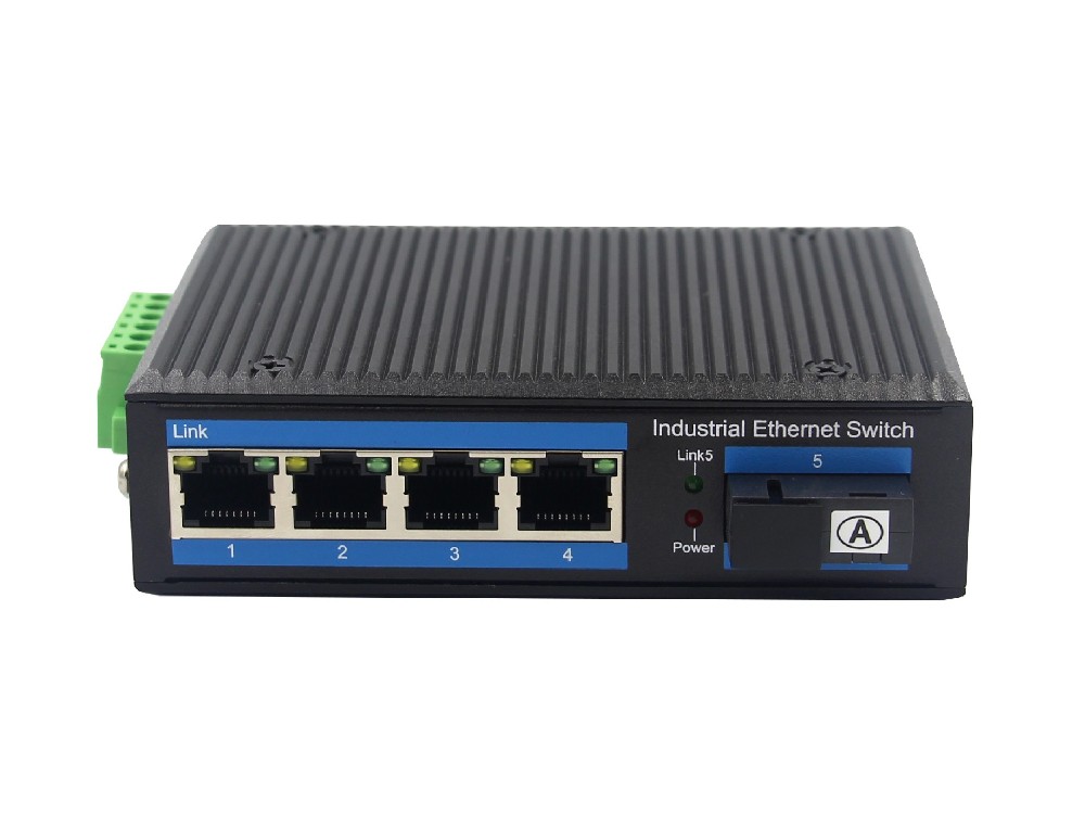 1光4電百兆工業以太網交換機(A系列)