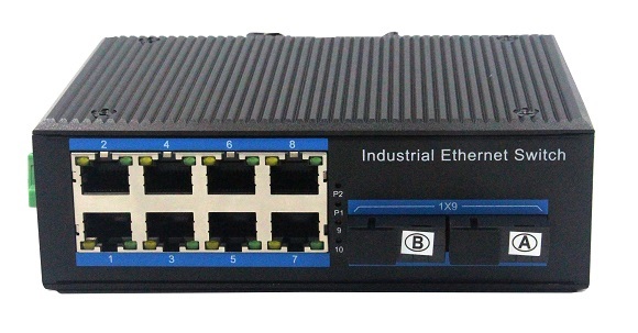 2光8電百兆工業以太網交換機