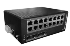 千兆4光16電網管型交換機